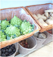 Fresh vegetables